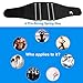 Jinzhikang Premium High Waist Trimmer Belt for Women Men Body Shaper Slimming Workout Sauna Yoga Gym Exercise Weight Loss - Adjustable Size L