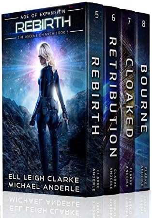 The Ascension Myth Boxed Set (Books 5-8): Rebirth, Retribution, Cloaked, Bourne (The Ascension Myth Boxed Sets Book 2)