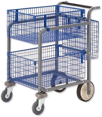 Versapak Minor Plus Mail Trolley 2 Front Baskets Rear Pannier W584xD788xH914mm