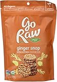 Go Raw Freeland Super Cookies, Ginger Snaps, 3-Ounce Bags (Pack of 6) ,Packaging May Vary