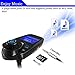 [Upgraded Version] Bluetooth FM Transmitter Audio, Rapidtronic Wireless In-Car Hands-Free Car Kit Radio Adapter Supports TF/Micro SD Card USB Car Charger with 1.44 inch Display for Smartphones -Black