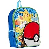 Pokemon Pikachu Froakie Fennekin Chespin 2 Pocket 16 Backpack