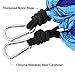 SONGMICS Portable Camping Hammock Parachute Nylon Fabric Hammock Lightweight with Tree Straps Carabiners for Backpacking UGDC35L
