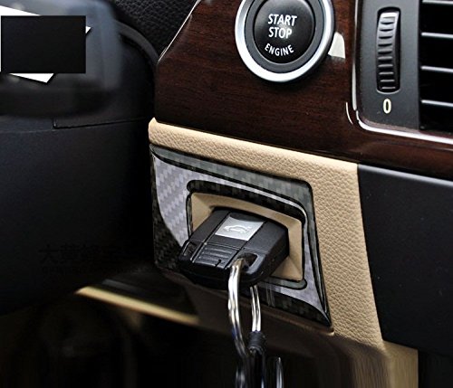 Eppar Carbon Fiber Key Box Cover For BMW 3 Series E90 2005-2011 318i 320i 323i 325i 330i 335i