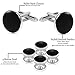 John William Clothing Cufflinks for Men: Tuxedo Studs Enclosed with Gift Bag | Mens Formal Outfits, Suits, Shirts, Work, Prom, Dance, Wedding