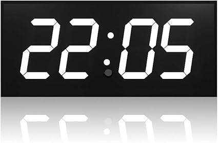 dr reloj de pared led inteligente