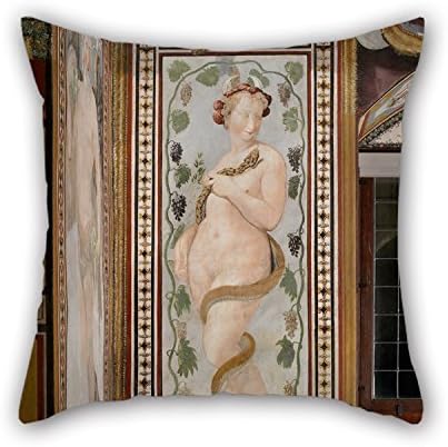 MaSoyy Oil Painting Francesco Salviati - Hecate (the Moon) Pillowcover Best For Home Theater Gril Friend Chair Kids Room Father 18 X 18 Inches / 45 By 45 Cm(two Sides)