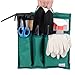 KI Store Garden Kneeler Tool Bags with Handle for Both Standard and Wide Kneeling Chair, Pouches for Patio,Bathroom, Laundry Room, Garage (Forest Green)