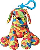 iscream Bubble Gum Scented 'Gummy Worms' Puppy Squishem Backpack Charm