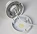 Kenuco Junction Box/Mounting Base hik-Compatible Turret Camera DS-2CD23x2 Size | 130MM X 32MM | BOX03 (White 1PK)