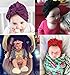 CANSHOW 6 Pcs Baby Hat Girl Newborn Beanie Cute Soft Cotton for Infant Girl Turban 3-12 Months