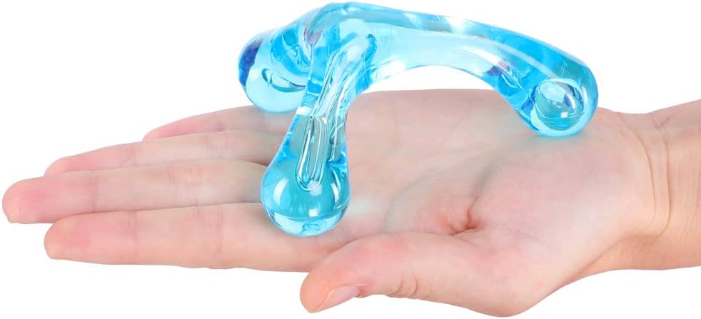 3 Point Handheld Massager - Stress & Knots Release Massaging Tool - Effective Deep Point Massage: Health & Personal Care