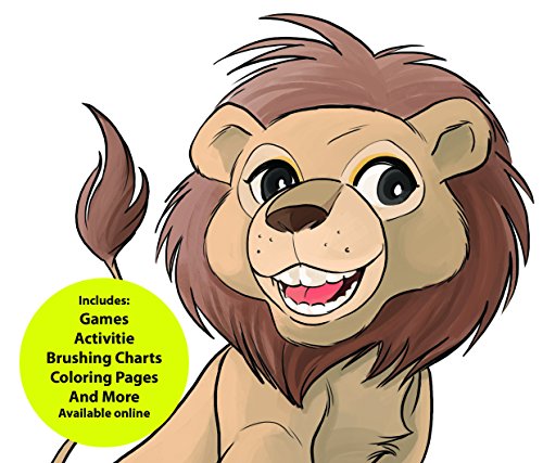 Starsmilez Kids Tooth Brushing Buddy- Lil Plush Lion - Thumbnail 3