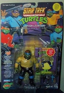 tmnt star trek crossover figures