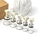 SPEQUIX Body Massage Cups Massage Cupping Therapy Set for Cellulite Weight Loss Shaping Trigger Point Muscle Spasm Sensitive Enlargement & Enhancer (5 Cups)