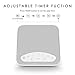 WINONLY White Noise Machine, 2018 Upgraded Sleep Sound Machine, Sound Therapy Machine with 3 Timers & 6 Natural Sound Options including lullaby, Ideal for Tinnitus Sufferer, Light-sleeper, Baby