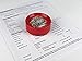 Blue Feather Products, Inc. Clipwell Magnetic Paper Clip Holder - Easy Toss & Pick-Up - Holds Various Metal Parts - Powerful Sweep-Up Magnet - Ideal Locker Accessory & Home & Office Organizer - Red