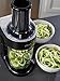 Oster Easy-to-Use Electric Spiralizer with 2 Spiralizer Blades (sized for spaghetti and fettuccine noodles), Black