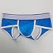 OutTop Mens Jockstrap, Mens Sexy Gay Underwear Blue