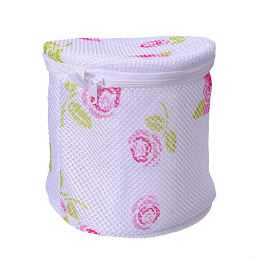 vanpower Bra Underwear Laundry Bags, Bra Underwear Laundry Bags Baskets Mesh Bag Household Cleaning Tools (Round) - Thumbnail 6