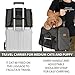 Akinerri Foldable Soft Airline Approved Pet Travel Carrier for Medium Puppy and Cats