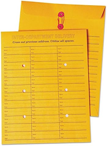 Quality Park 63562 Inter-Dept. Envelopes, 28 lb, 10-Inch x13-Inch,100/BX,KFT