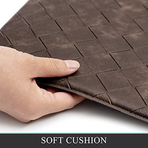 Pauwer Anti Fatigue Kitchen Rugs Set 2 Piece Thick Cushioned Kitchen