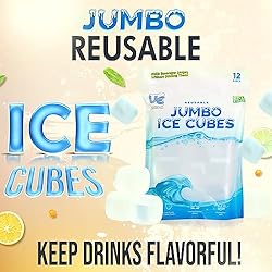 Urban Essentials JUMBO Reusable Ice Cubes - Quick