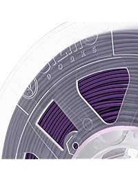 gizmodorks 3 mm (2.85 mm) PLA Filamento 1 KG 2.2lb para impresoras 3d, color morado oscuro