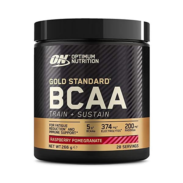 Optimum Nutrition Gold Standard BCAA, Amino Acid Powder, Vitamin C with Zinc, Magnesium and Electrolytes, Immune Booster…