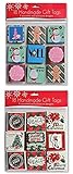 36 Assorted Handmade Self Adhesive Christmas Gift Tags. Embellished Foil Finish. 12 Holiday Designs with Tip-ons, Santa, Snowman, Elf, Ginger Bread Man, Snow Flakes, Stockings, Holly, Xmas Tree