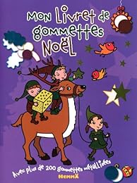 Mon livret de gommettes Noël