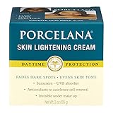Porcelana Daytime Skin Lightening Cream Clinical Strength Dark Spot Corrector Plus Sunscreen, 3 Ounces