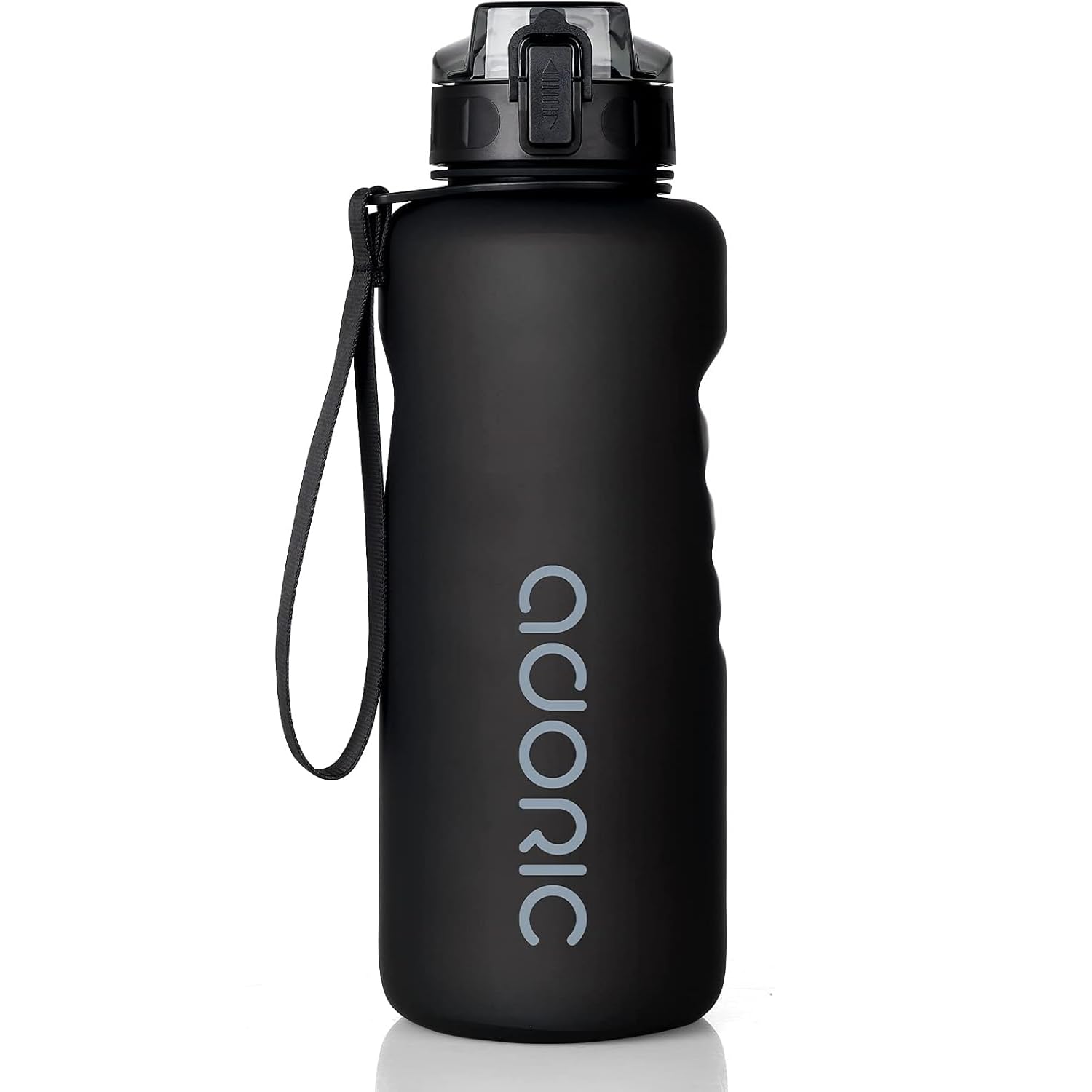 ADORIC Water Bottle 1.5L Leak Proof Drinks Bottle with Filter, BPA Free Tritan Non-Toxic Plastic Sport Water Cup, Flip Top, for Work, Gym, Travel, Sports — image 1