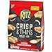 RITZ Crisp and Thins Original with Creamy Onion and Sea Salt, 7.1 oz