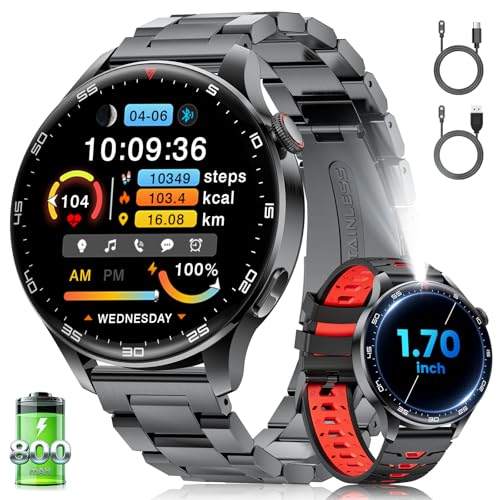 CHOOSETIME 1.7" Large HD Screen Smart Watch
