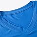 Lavento Men's Cool Dry Compression Shirts V-neck Short-sleeve Workout T-Shirts (1 Pack-V neck White,X-Large)