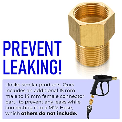 Scuddles Foam Cannon for Pressure Washer Car Wash Foam Gun Upgraded