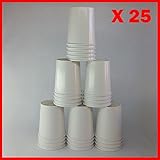 25pc - 1Qt Paper GelCoat Dump Gun Cups - Resin, Epoxy Gel Coat Drop Gun Quart