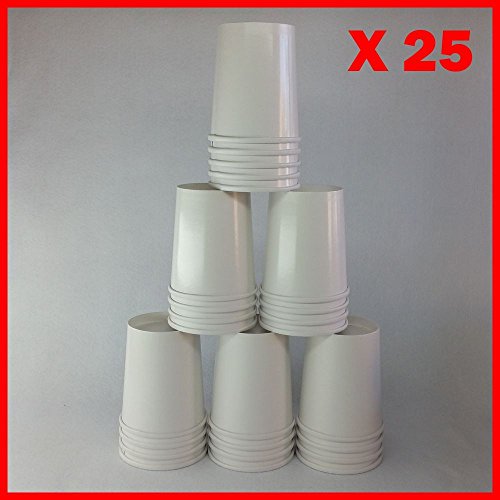 25pc - 1Qt Paper GelCoat Dump Gun Cups - Resin, Epoxy Gel Coat Drop Gun Quart
