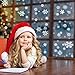 sinceroduct Christmas Stickers Christmas Decorations Clearance Window Clings Decal,108 Piece White Snowflake Decorations,Christmas Window Stickers for Kids,Wedding Birthday Holiday Party Decorations