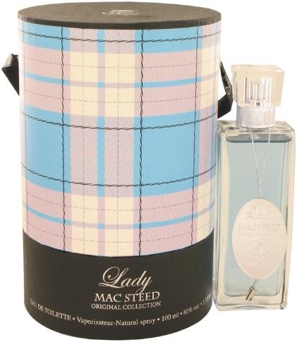 Lady Mac Steed Blue Tartan by Lady Mac Steed Eau De Toilette Spray 3.4 oz for Women