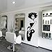 Girl Wall Decal Hair Salon Decor Sticker M1061