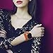 DRUnKQUEEn Apple Watch Band 38mm 40mm, Series 4 Series 3 Series 2 Genuine Leather Strap iWatch Band with Classic Metal Buckle for 38/40 mm Applewatch & Sport & Edition