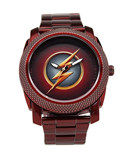 The Flash CW Stainless Steel Red Watch (FLT8006)