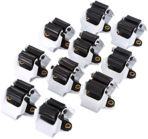 10Pcs Mop Broom Handle Holder, Wall Mount Multifunctional Household Mop Holder, Sticky or Screw Wall Door Mounted Mop Bathroom Stuff Handle Holder for Mop Broom Shovel Umbrella or Other Handle Stuff