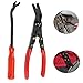 Ninth-City 2Pcs Steel Car Door Panel Trim Clip Instrument Door Trim Panel Clip Upholstery Removal Pliers & Tool Set