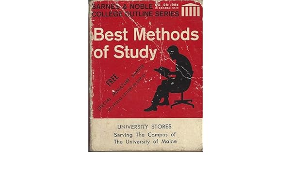 Best Methods Of Study Barnes Noble College Outline Series