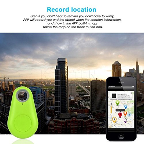 image for Sonmer Anti-Lost Theft Device Alarm Bluetooth Remote GPS Tracker, Fit 