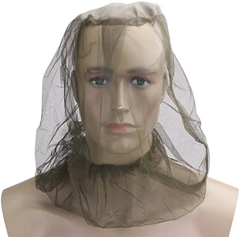 Qualitrusty Mosquito Net Mesh Hat - Face Protector for Outdoor Travel or Camping with FREE Tempered Glass Screen Protector